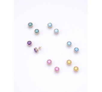 Silver earrings