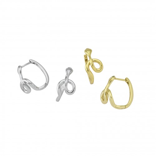 "Snake" Earrings