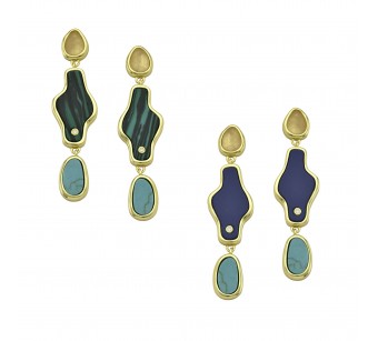 Hanging Byzantine Earrings