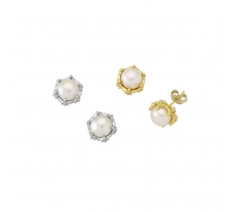 Earrings with Pearl