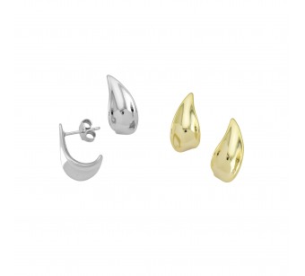 Crumpled Drops Earrings
