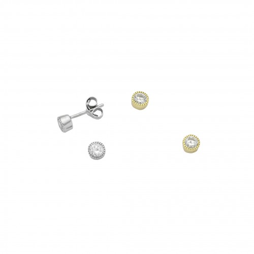 Single Stone Earrings