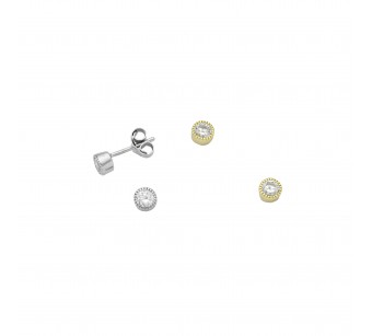 Single Stone Earrings