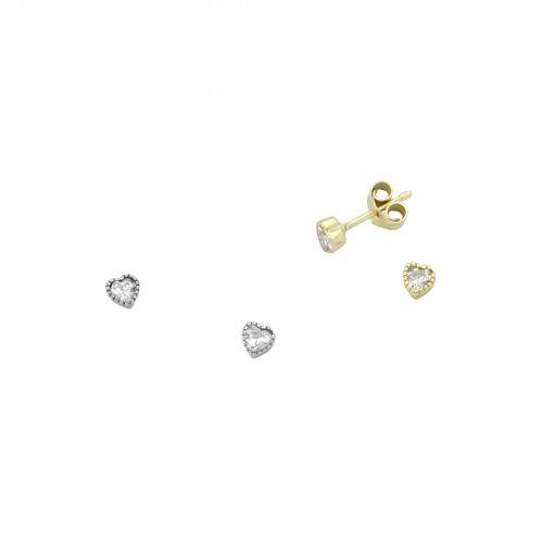 Single Stone Earrings