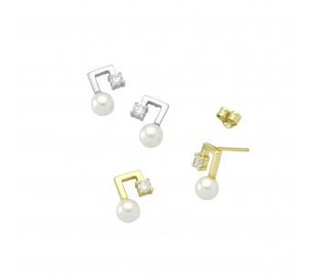 Earrings with Pearl