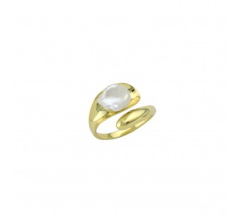 "Crumpled" Ring