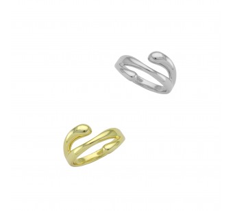"Liquid" Open Ring