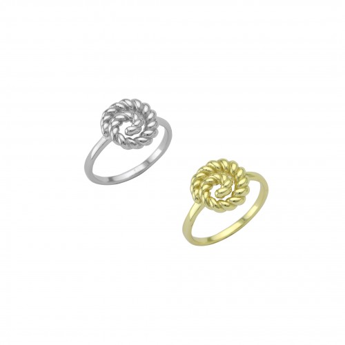 Twisted Cochlea Ring