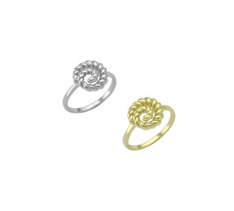 Twisted Cochlea Ring