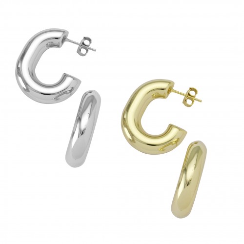 Bubble Hoop Earrings