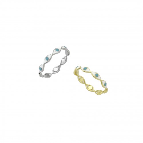 Δαχτυλίδι Eternity Μάτι