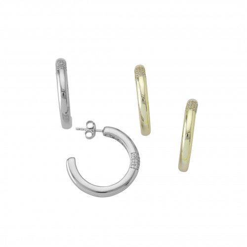 Open Hoop Earrings