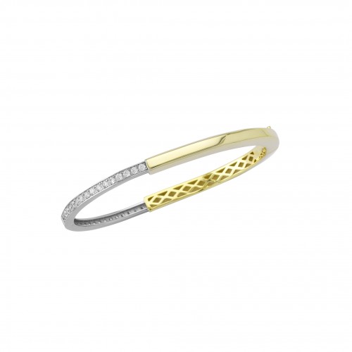 Two-Tone Fixed Bracelet
