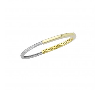 Two-Tone Fixed Bracelet
