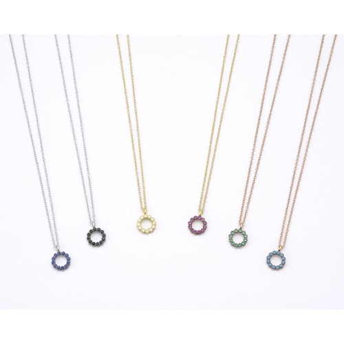 Circle necklace