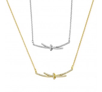 Double Bar Necklace