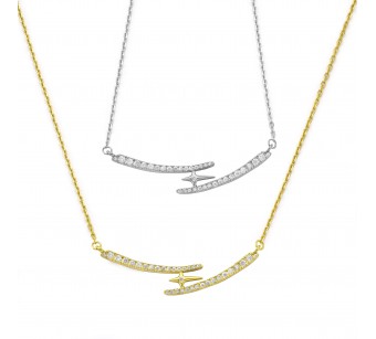 Double Bar Necklace