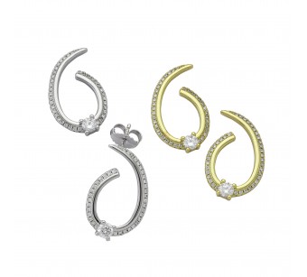 Open Hoop Earrings