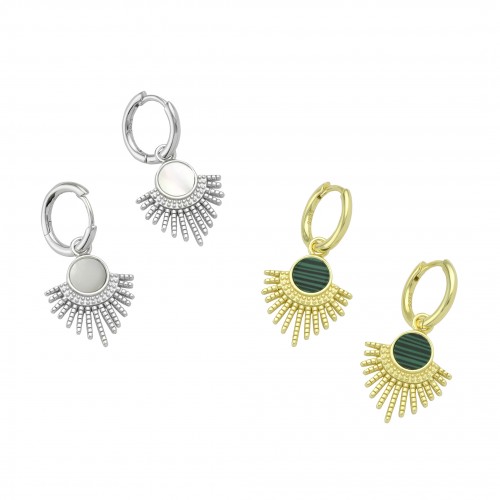 Byzantine Sun Earrings