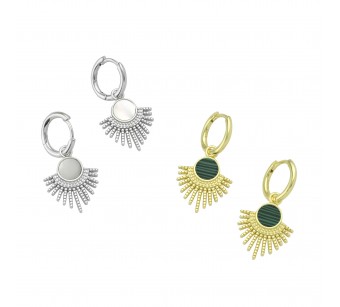 Byzantine Sun Earrings