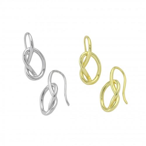 Hoop - Knot Earrings
