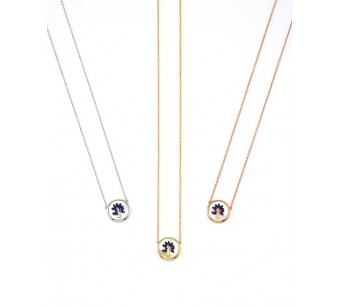 Silver tree of life necklace 2