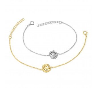 Twisted Cochlea Bracelet