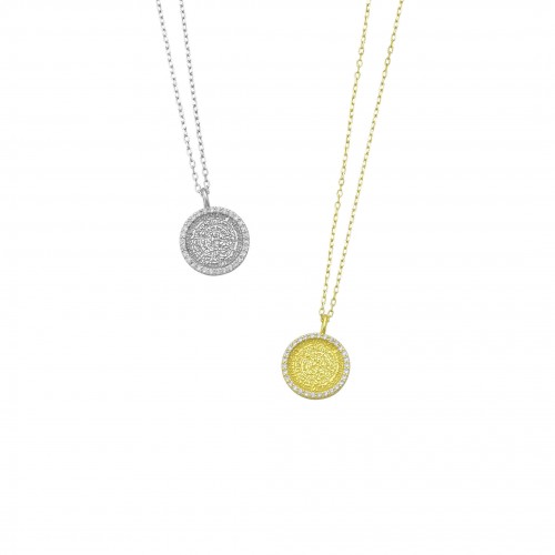 Phaistos Disc Necklace