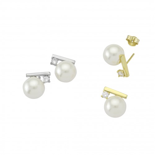 Earrings with Pearl