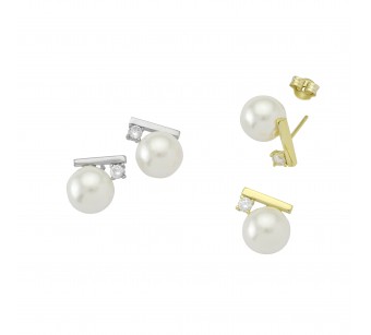 Earrings with Pearl