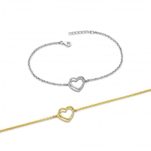 Hearts Bracelet