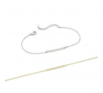 Small Round Disks Bracelet