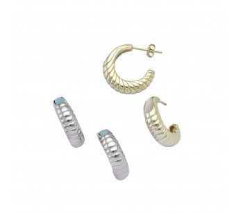 Open Hoop Earrings