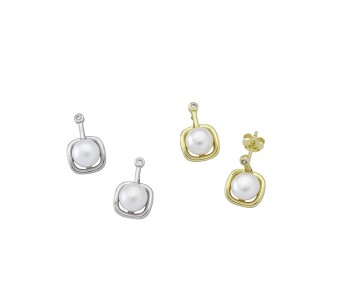 Earrings with Pearl