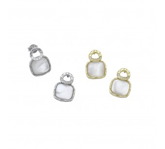 Earrings with Mother of Pearl