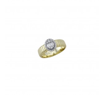 Oval Solitaire Ring