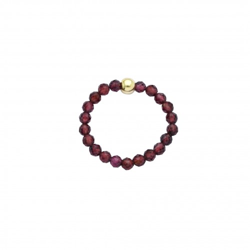 Faceted Cut Stone Ring