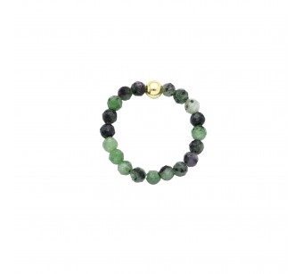 Faceted Cut Stone Ring