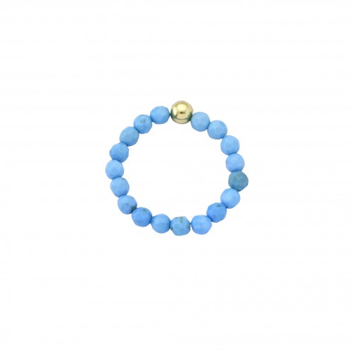 Faceted Cut Stone Ring