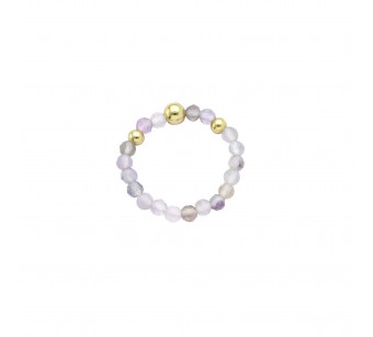 Faceted Cut Stone Ring