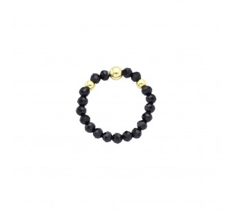 Faceted Cut Stone Ring