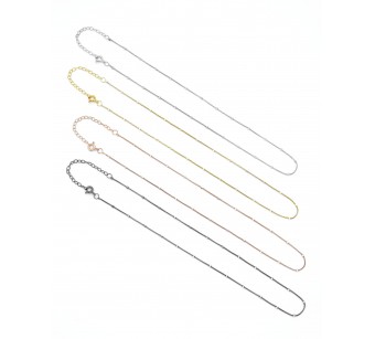 Silver chocker chain