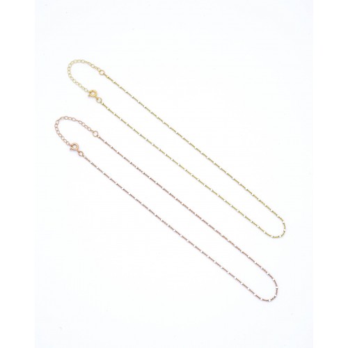 Silver chocker chain
