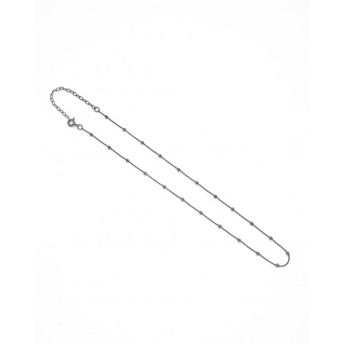 Silver chocker chain