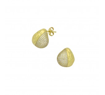 Crumpled Drops Earrings