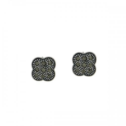 Silver marcasite earrings