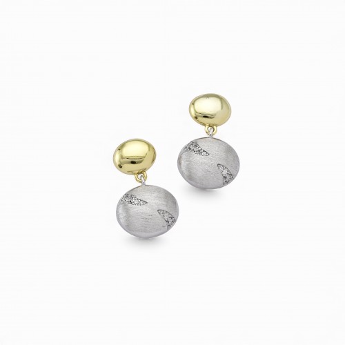 Two-Tone Earrings