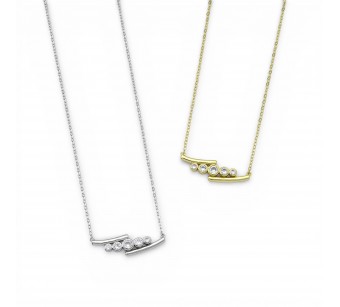 Double Bar Necklace