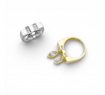 Hanging Stones Ring