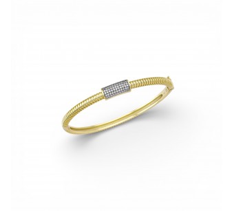 Two-Tone Fixed Bracelet